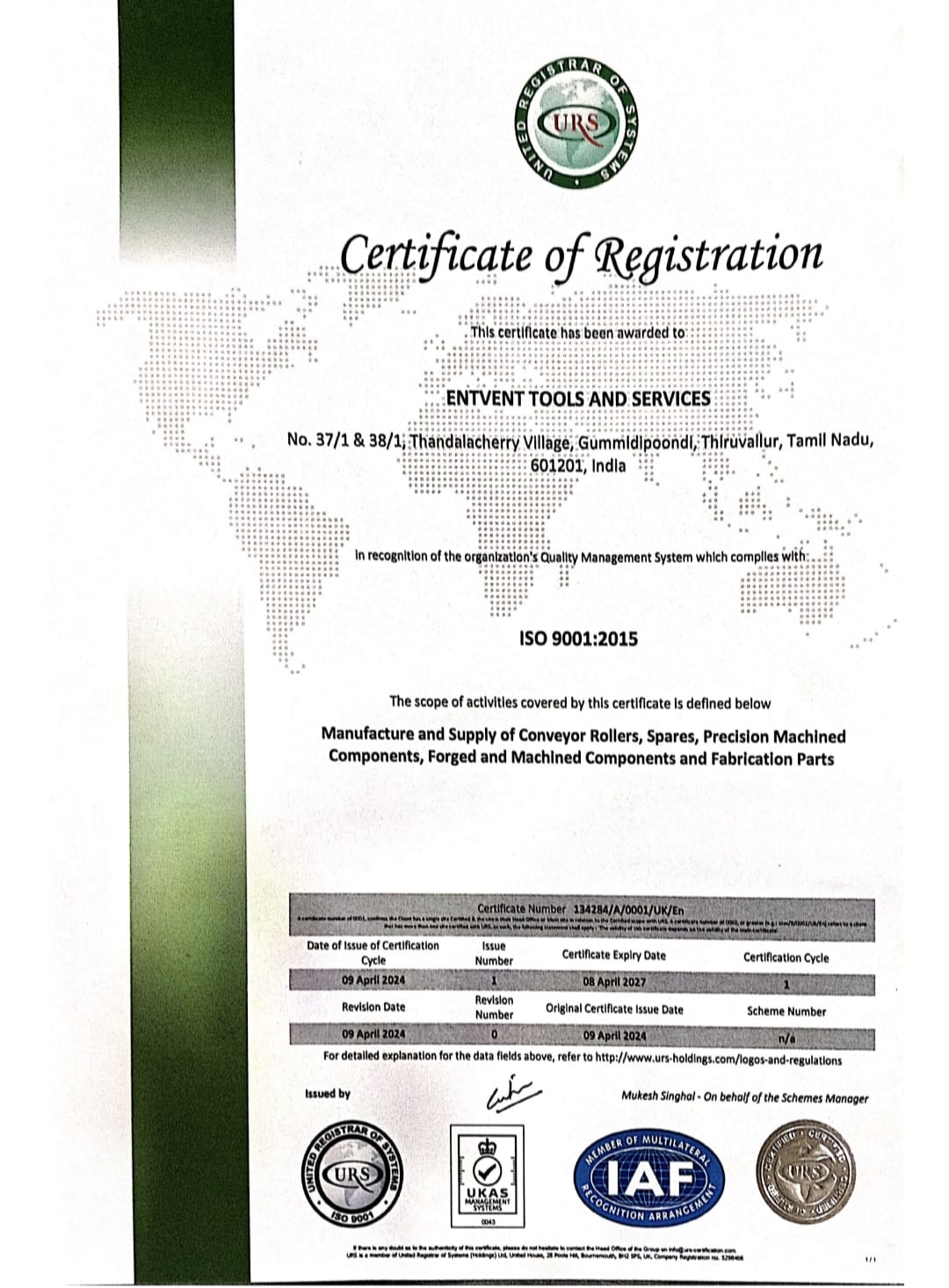 Certificate 2